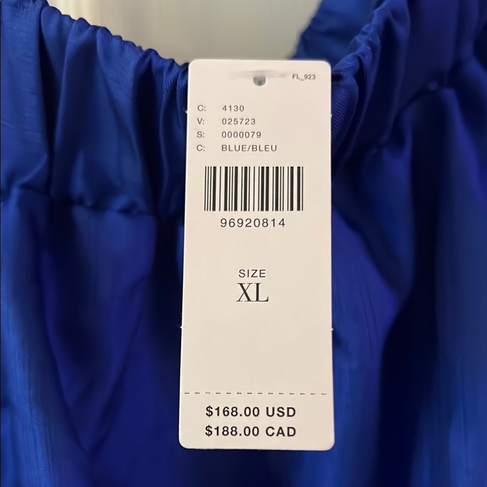 Sunday in Brooklyn One Shoulder Dress - Royal Blue - Picture 3 of 6